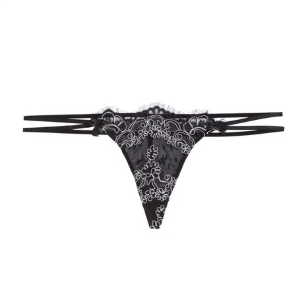 Playful Promises Strappy Lace Thong